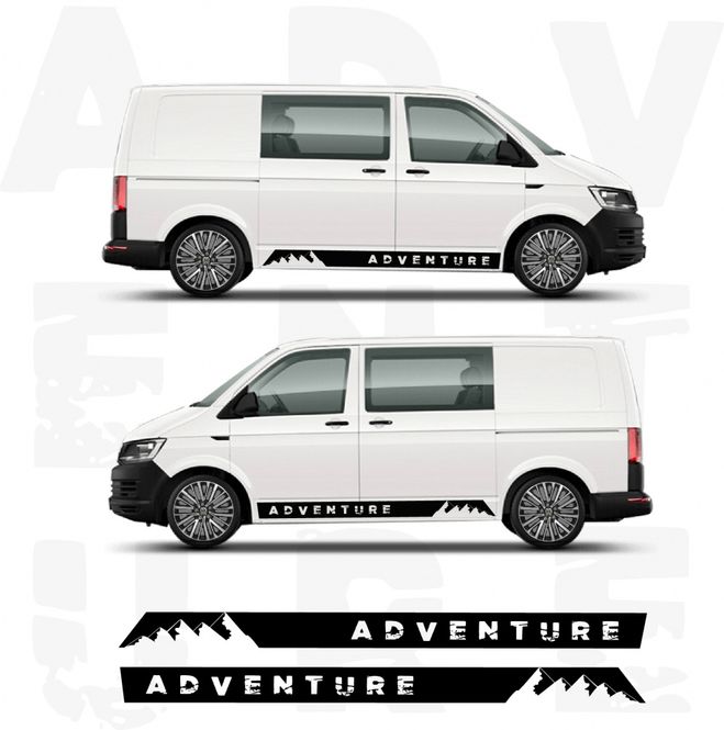 Hovedbilde VW Transporter Adventure 2 stk til T5 T6 