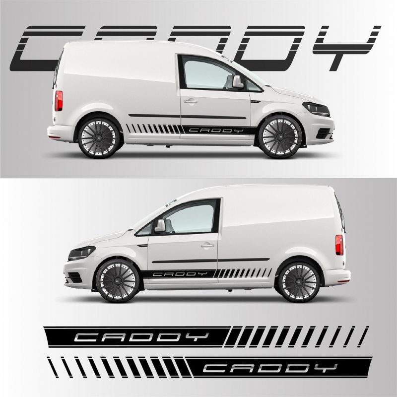 VW Caddy 2 stk 
