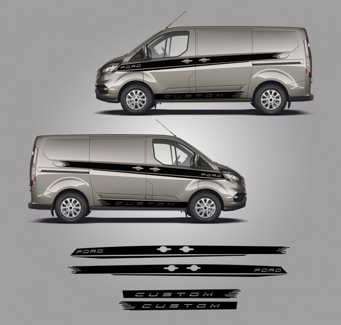 Hovedbilde Ford Transit Custom 4 stk