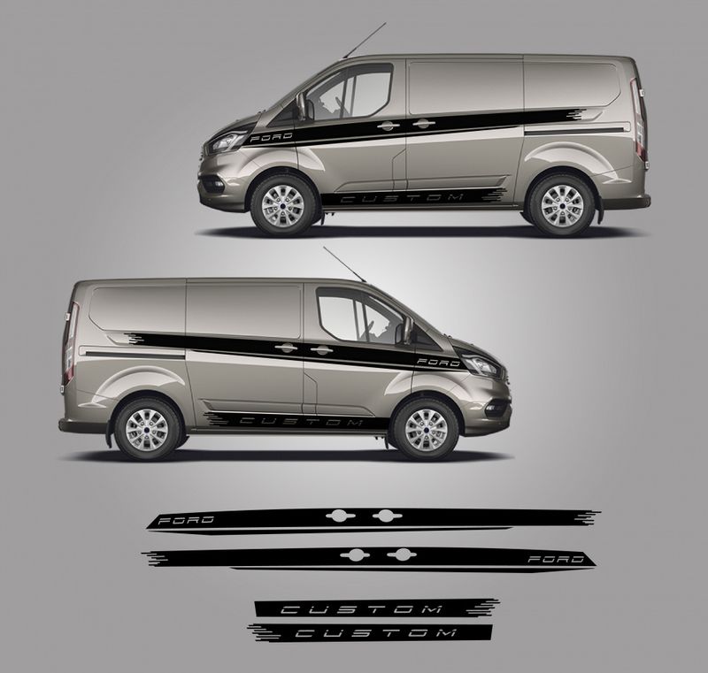 Ford Transit Custom 4 stk